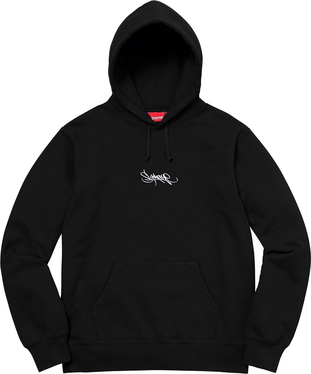 Tag Logo Hooded Sweatshirt view 2